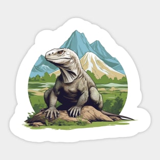 Komodo Dragon Sticker